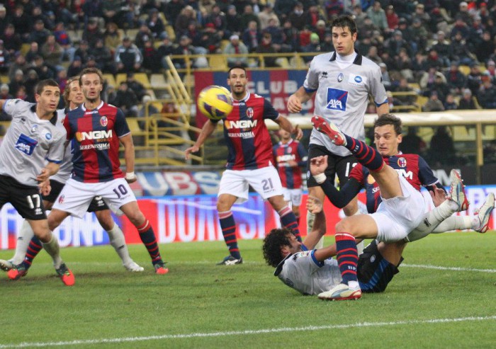 勝ち越し点はガッちゃん！　© Bologna FC