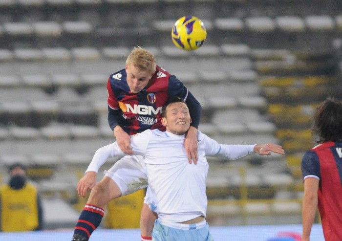 だいぶ頼もしくなってきたソーレンセン © Bologna FC