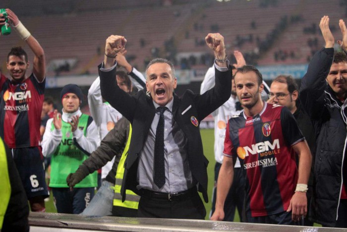 ピオーリも大興奮 © Bologna FC