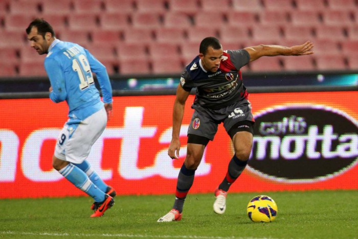 カルバーリョは怪我明け初めての実戦 © Bologna FC