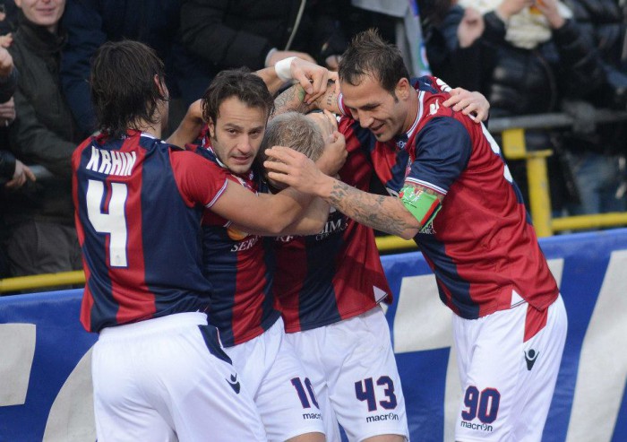 去年のパレルモ戦と同じく逆転負け…… © Bologna FC