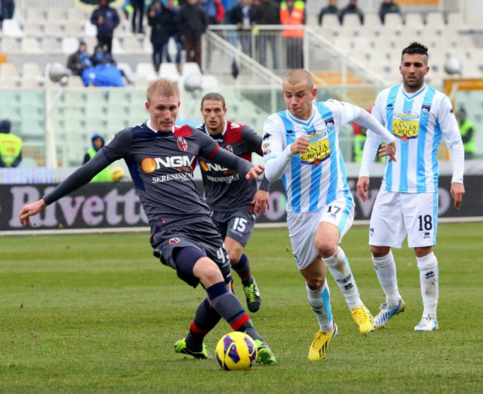 頼もしくなってきたソーレンセン © Bologna FC