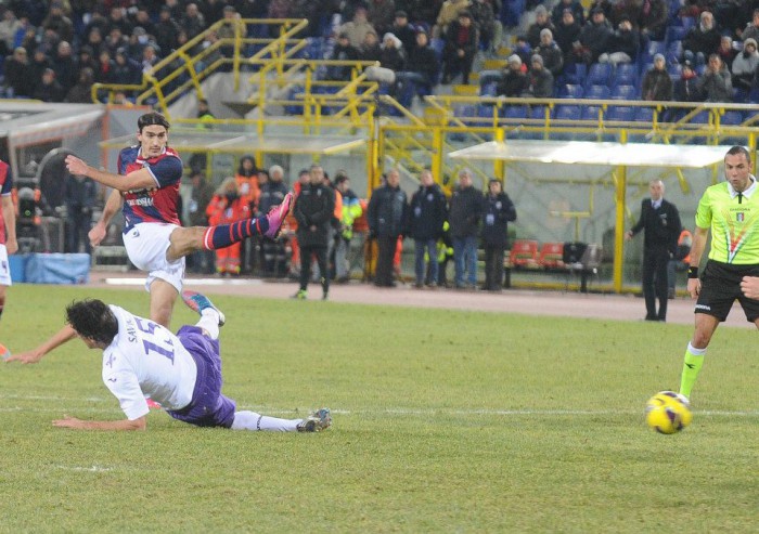 逆転弾はフリストドゥロプーロス　© Bologna FC