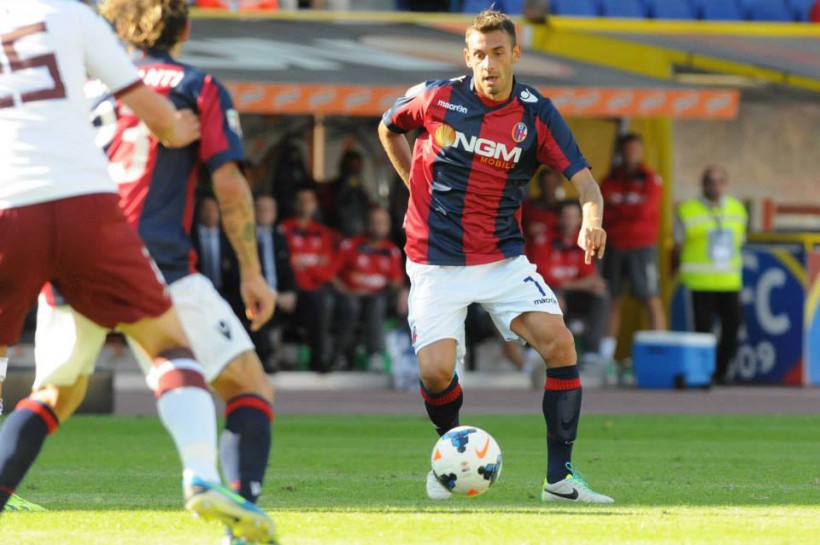 不運な判定でPK を与えたデッラロッカ © Bologna FC