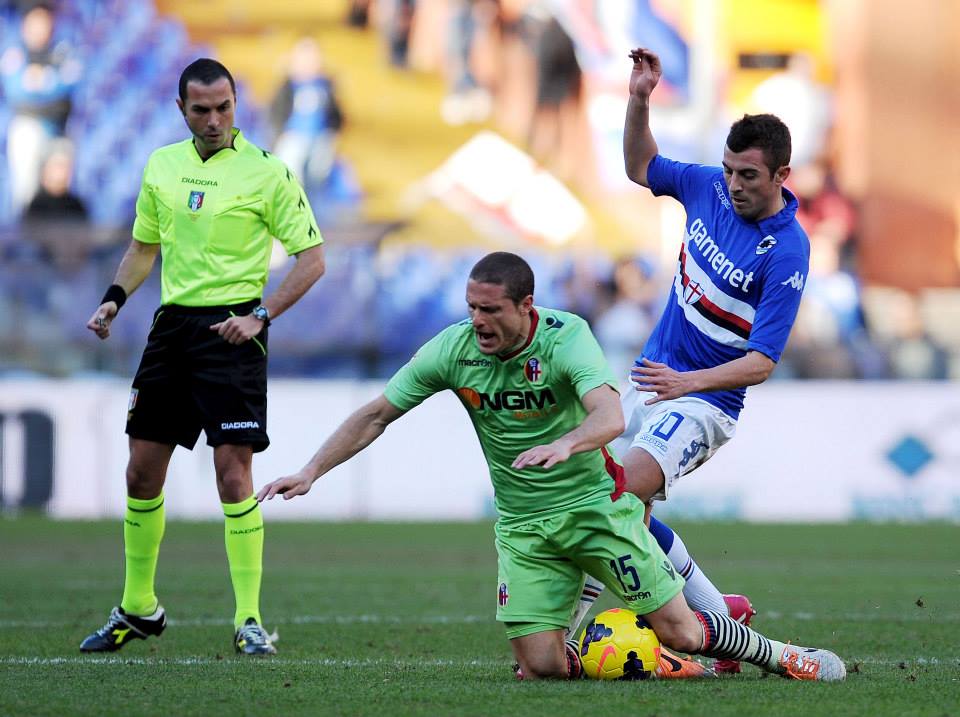 100試合出場のルソさん © Bologna FC