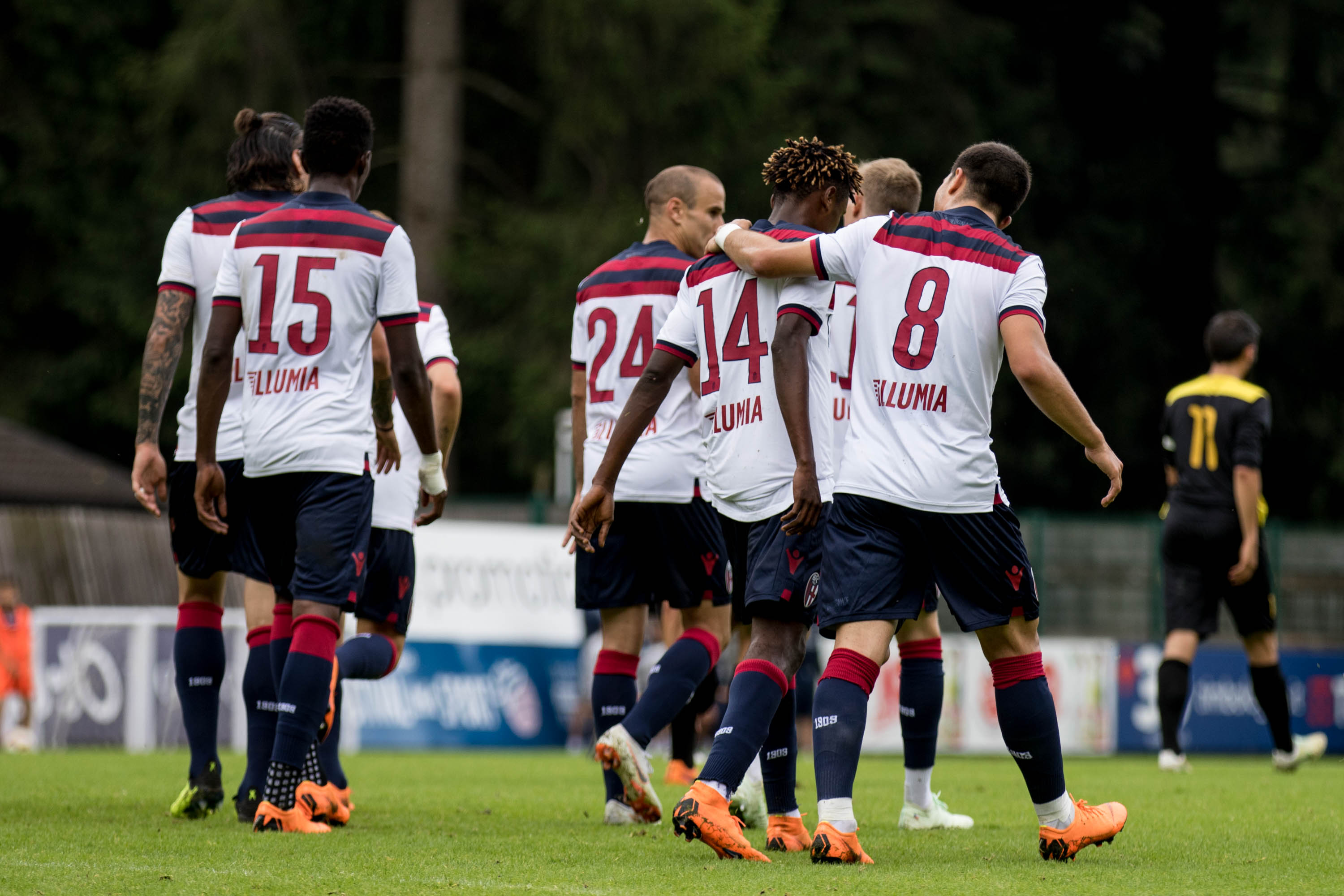 ボローニャは駒野とプレマッチを行い圧勝 © Bologna FC