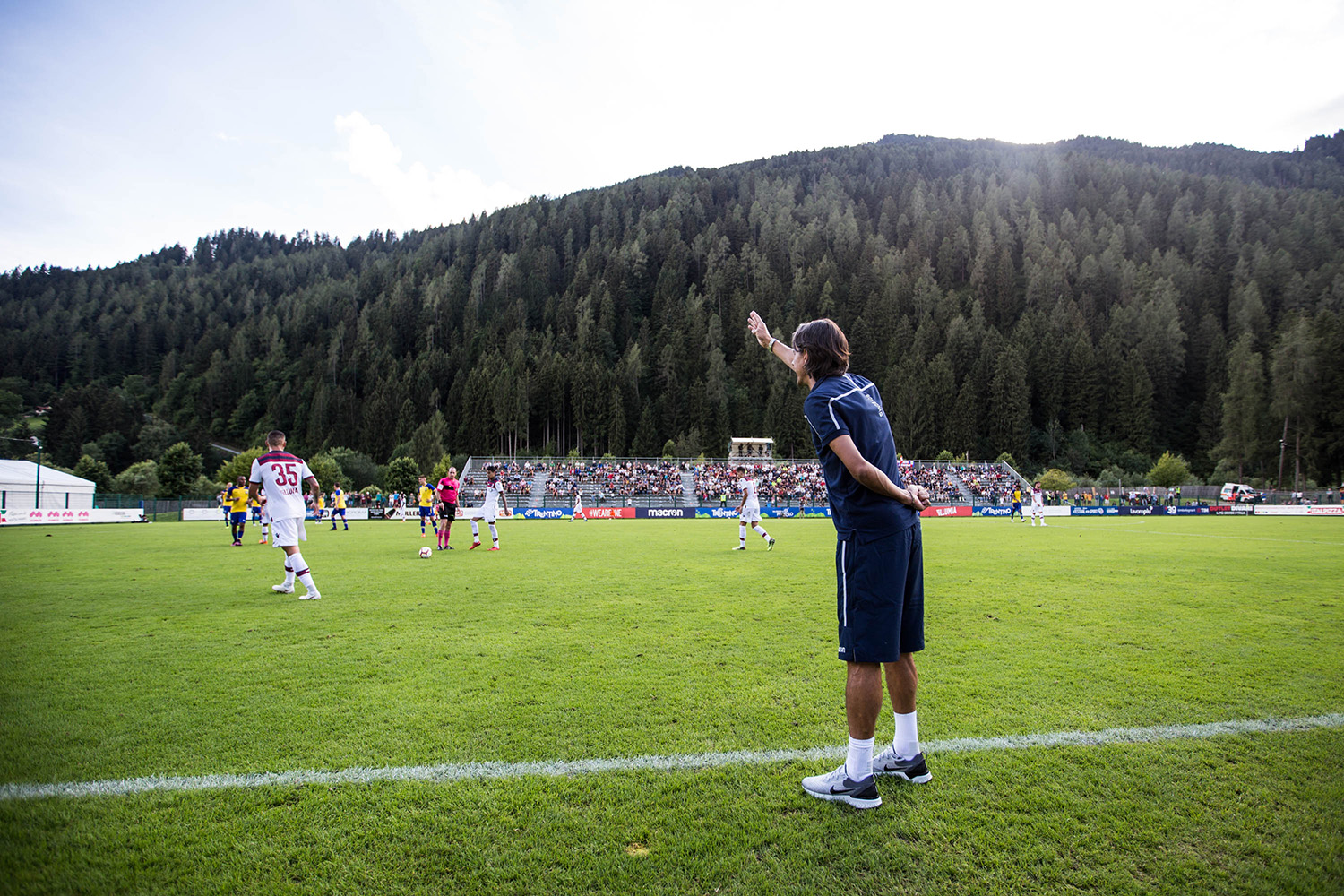 ピッポの手応えはいかほどに © Bologna FC