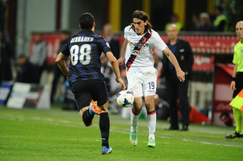ここ数戦、とても良いラザロス　© Bologna FC