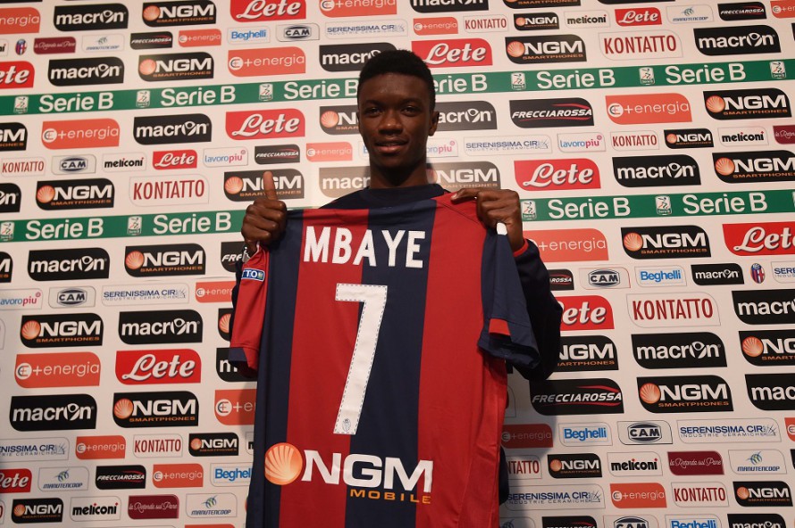 Ibrahima Mbaye イブラヒム・エムバイェ のボローニャ加入会見が開かれる