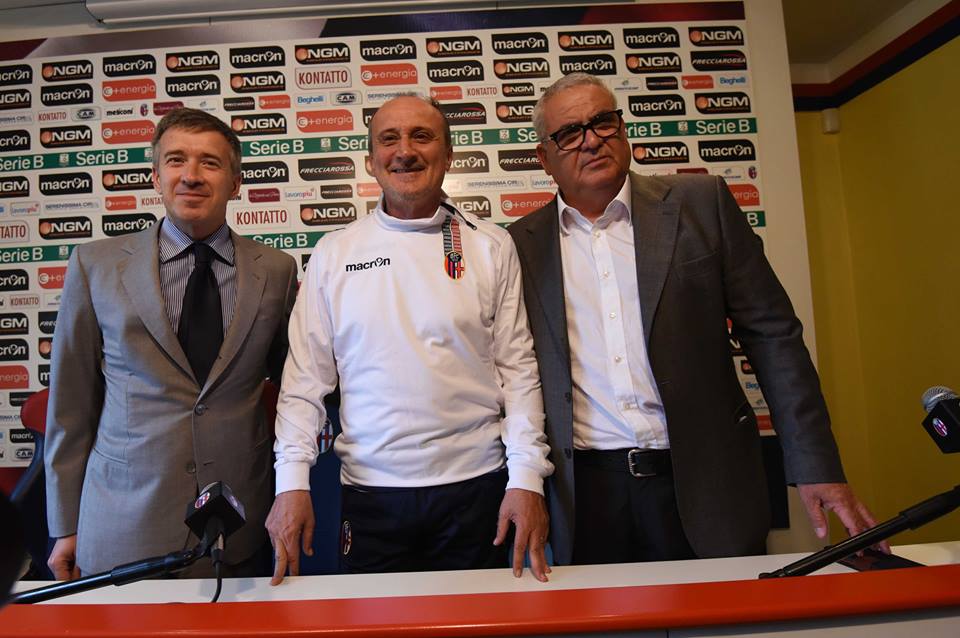 新監督にDelio Rossi デリオ・ロッシが就任。会見を開く © Bologna FC
