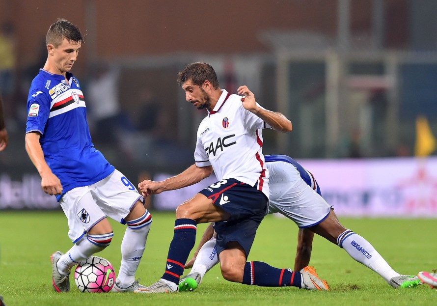 相変わらず攻撃陣の中で目立っているブリエンツァ © Bologna FC
