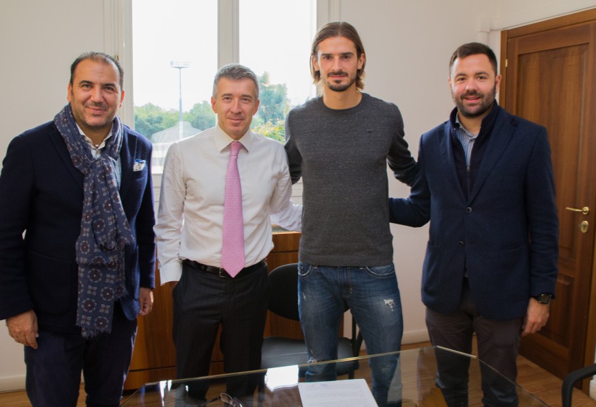 Marios Oikonomou マリオス・オイコノモウとの契約を東京五輪の年まで延長 © Bologna FC